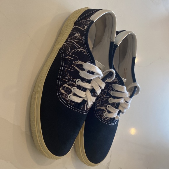 Saint Laurent Vans Low Top Vans Bandana - Picture 4 of 6